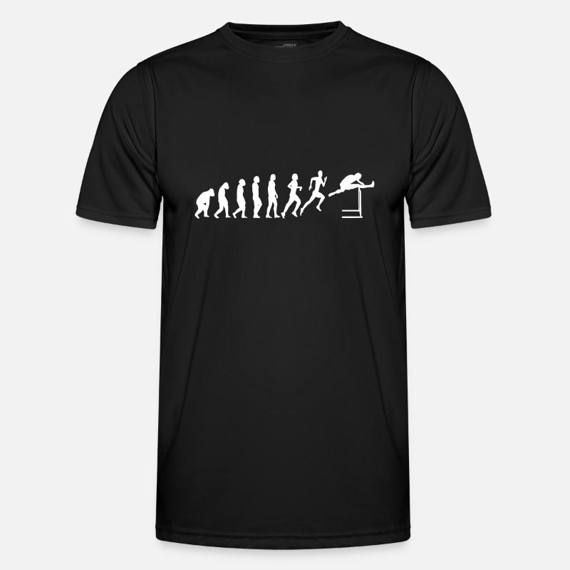 Ostacoli Atletica Hurdler Evolution - Maglietta sportiva per uomo - nero