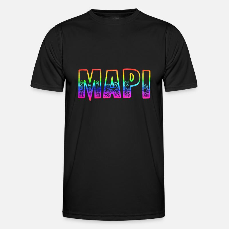 Mapi RS Rainbow - Men's Functional T-Shirt - black
