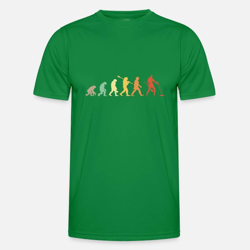 Evolution Treasure Hunter Metalldetektor Männer Funktions-T-Shirt