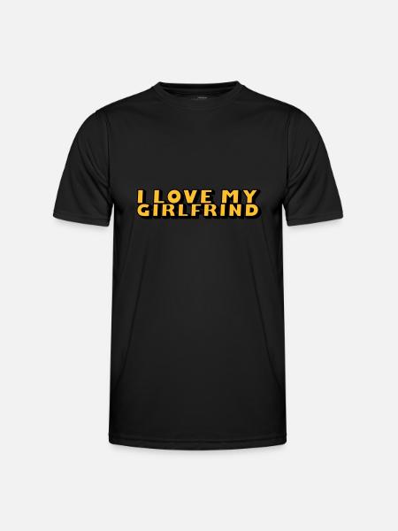 ilovemygirlfrind_2c - Men's Functional T-Shirt - black