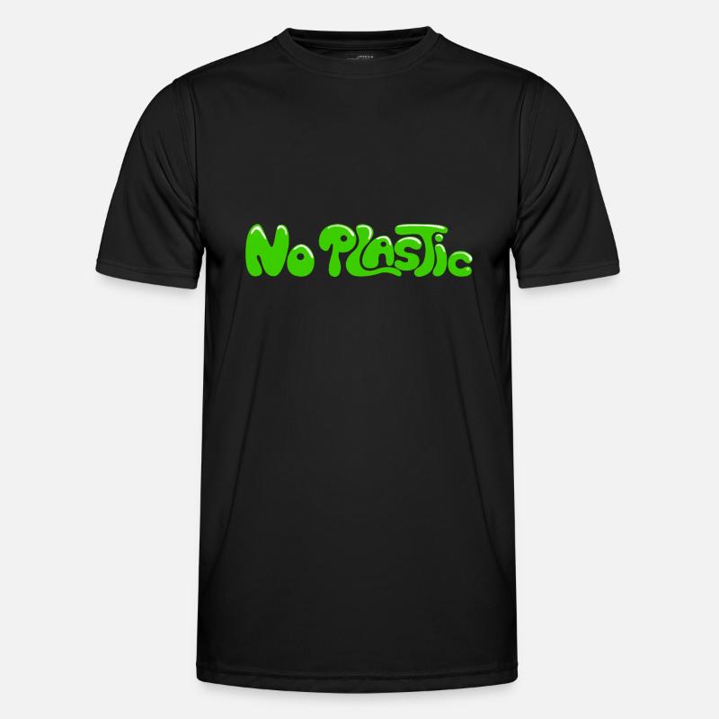 No Plastic Men's Functional T-Shirt