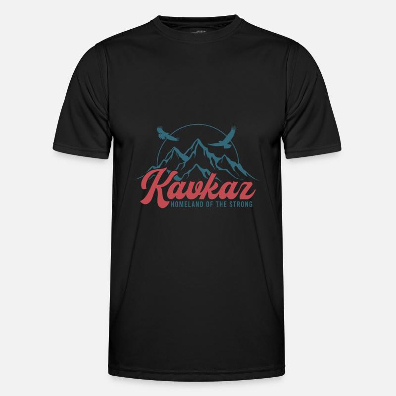 Kavkaz Caucasus Chechnya Chechen Gift Men's Functional T-Shirt