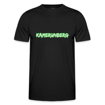 Trekking Cameroon - Men's Functional T-Shirt - black - Front - AI Model Male 178 dark (178cm)
