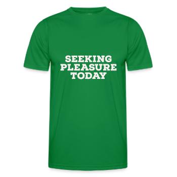 sexe - T-shirt sport Homme - vert - Devant - AI Model Male 178 dark (178cm)