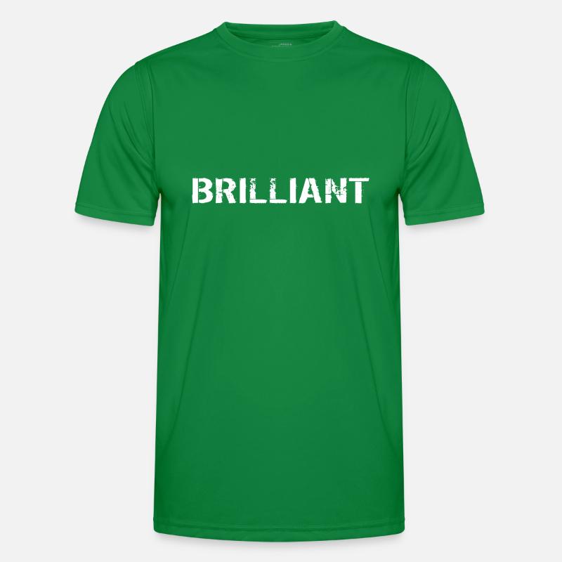 Blanc brillant T-shirt sport Homme