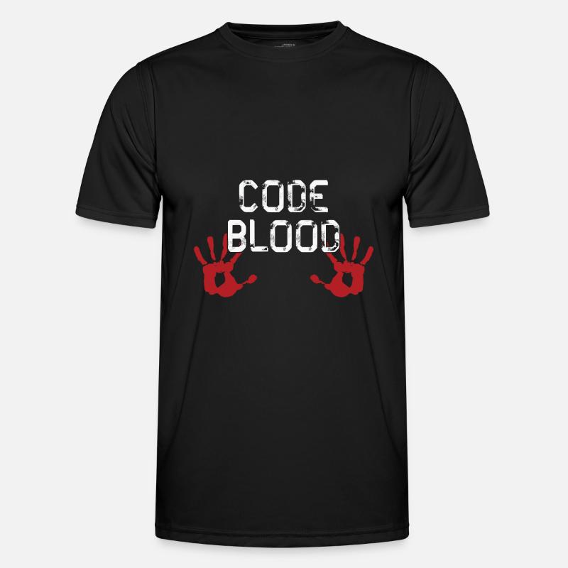 Code Blood ProgramHands - Men's Functional T-Shirt - black