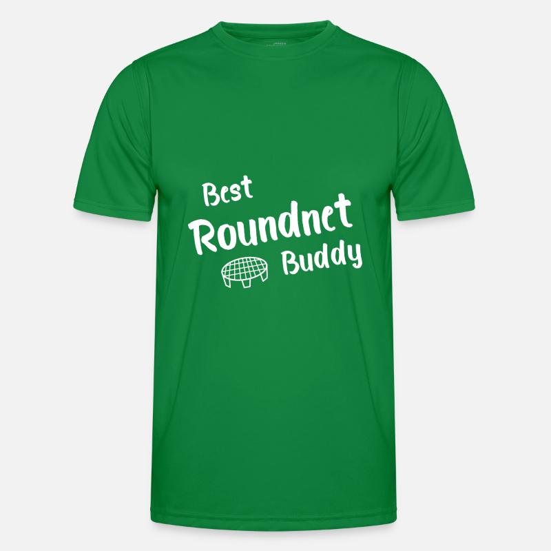 Roundnet Buddy Design Geschenkidee Männer Funktions-T-Shirt