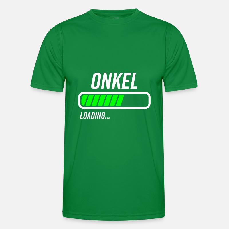 Onkel Loading Ladebalken Männer Funktions-T-Shirt