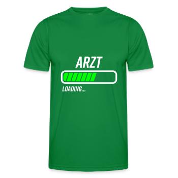 Arzt Loading Ladebalken - Männer Funktions-T-Shirt - Kelly Green - Vorne - AI Model Male 178 dark (178cm)