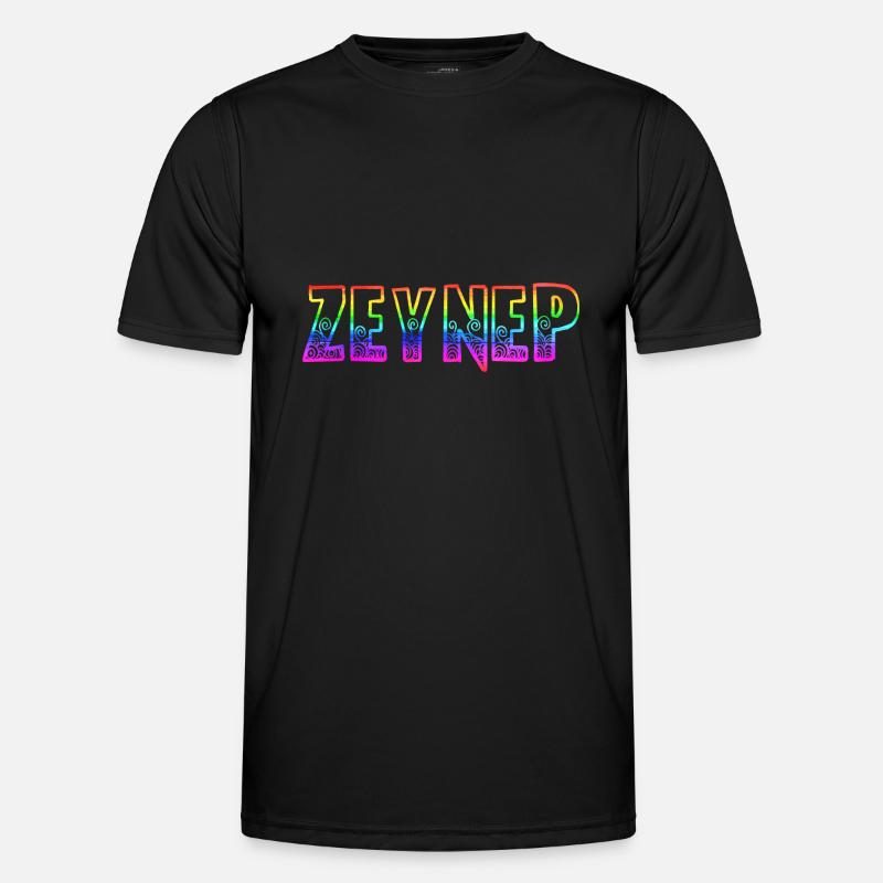 Zeynep RS Rainbow - Men's Functional T-Shirt - black