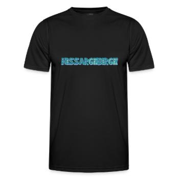 Mount Hissar Mountains - Men's Functional T-Shirt - black - Front - AI Model Male 178 dark (178cm)