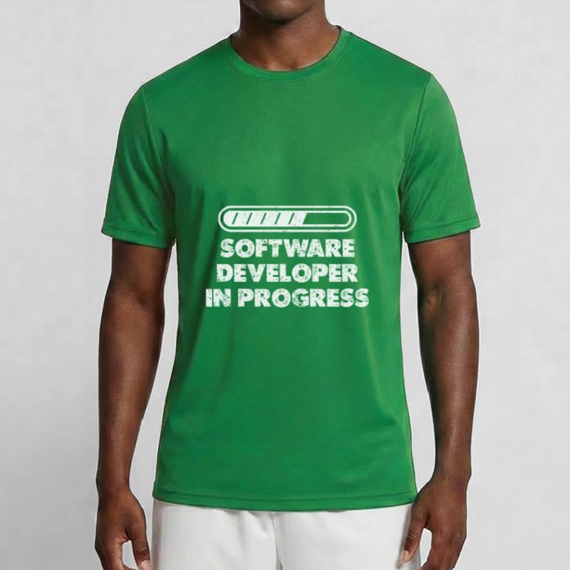 Software Developer In Progress Lovers Computer Men's Functional T-Shirt