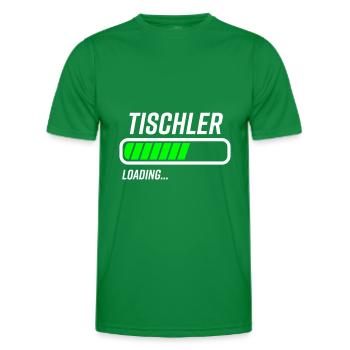Tischler Loading Ladebalken - Männer Funktions-T-Shirt - Kelly Green - Vorne - AI Model Male 178 dark (178cm)