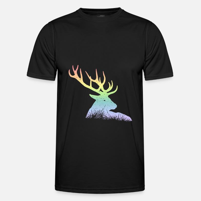 Deer - Men's Functional T-Shirt - black