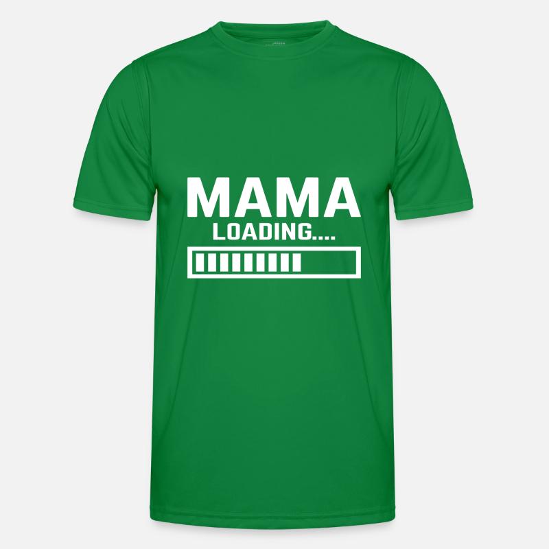Mum loading mama mom Men's Functional T-Shirt