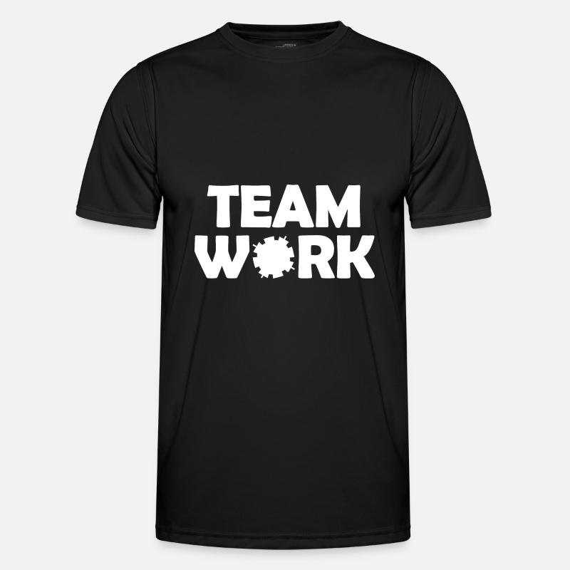 Teamwork - Men's Functional T-Shirt - black
