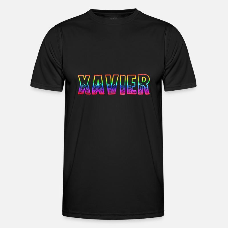 xavier rs rainbow - Men's Functional T-Shirt - black