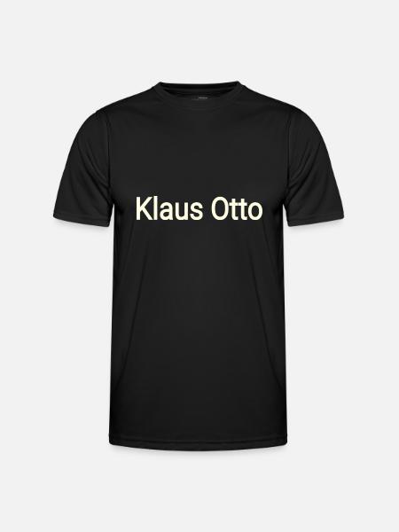 Klaus Otto - Men's Functional T-Shirt - black
