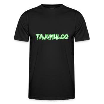 Tajumulco as a trekking - Men's Functional T-Shirt - black - Front - AI Model Male 178 dark (178cm)