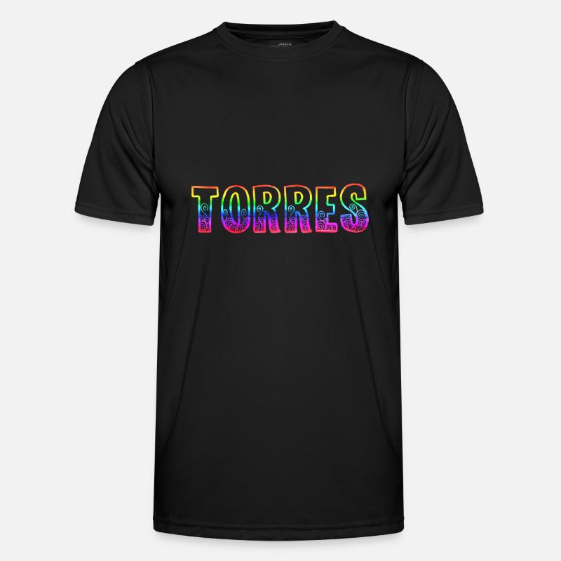 Torres RS Rainbow - Men's Functional T-Shirt - black