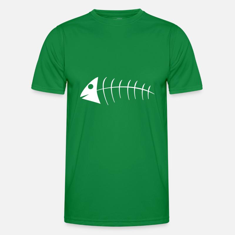 Arête de poisson T-shirt sport Homme