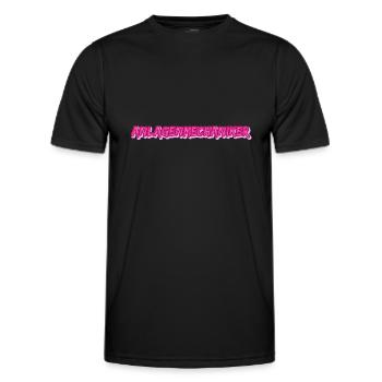 Anlagenmechaniker als Job - Männer Funktions-T-Shirt - Schwarz - Vorne - AI Model Male 178 dark (178cm)