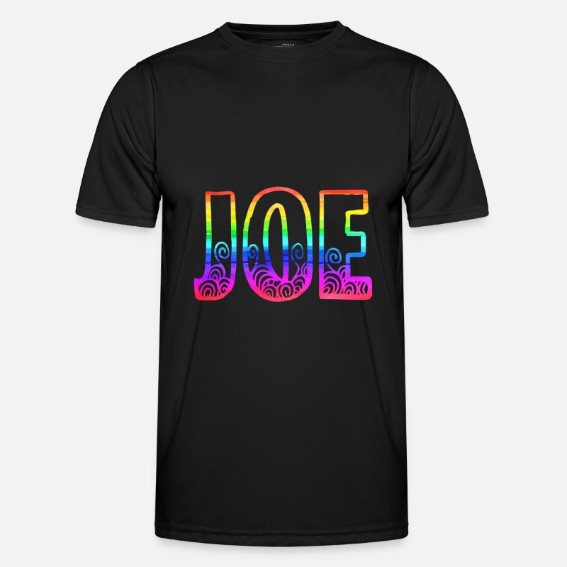 joe rs regenbogen Männer Funktions-T-Shirt