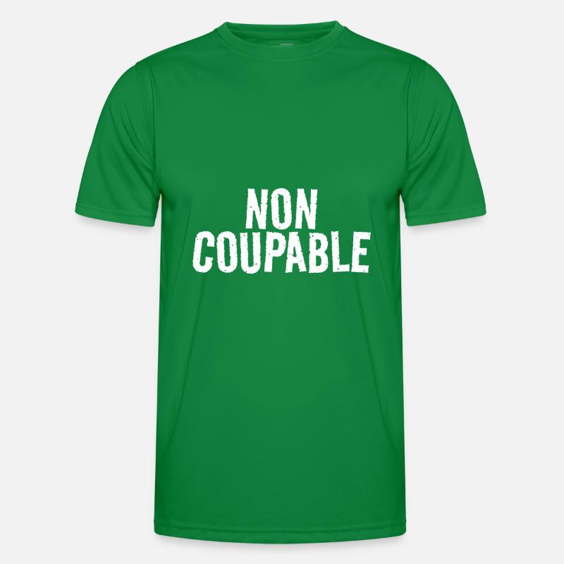 non coupable T-shirt sport Homme