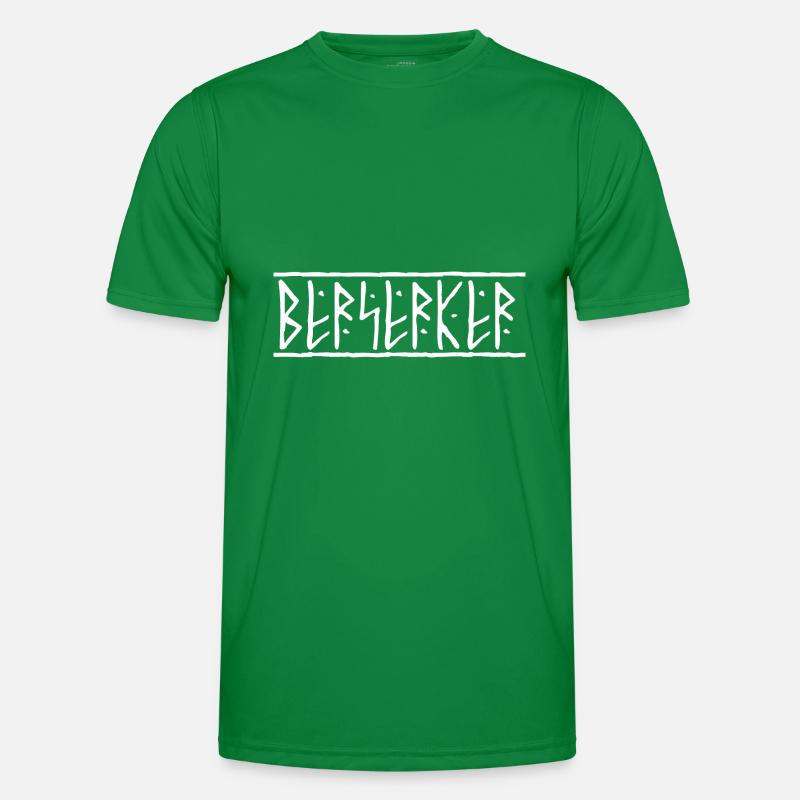 Berserker Wikinger Krieger Germanen Geschenk Männer Funktions-T-Shirt