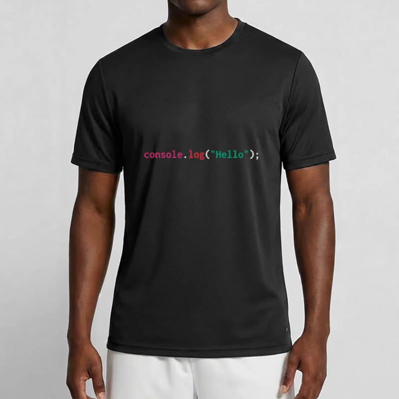 Developer javascript web humor funny Men's Functional T-Shirt