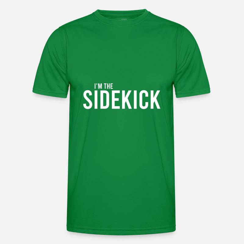 Ich bin der Sidekick Superheld Matching Kostüm Com Männer Funktions-T-Shirt