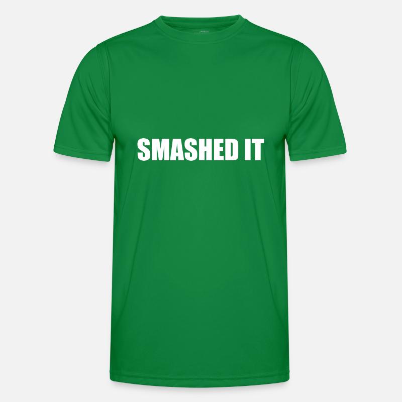Smashed It Men's Functional T-Shirt