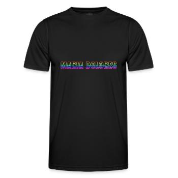 Maria Dolores RS Rainbow - Men's Functional T-Shirt - black - Front - AI Model Male 178 dark (178cm)