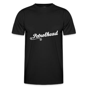 Tête d’essence - T-shirt sport Homme - noir - Devant - AI Model Male 178 dark (178cm)