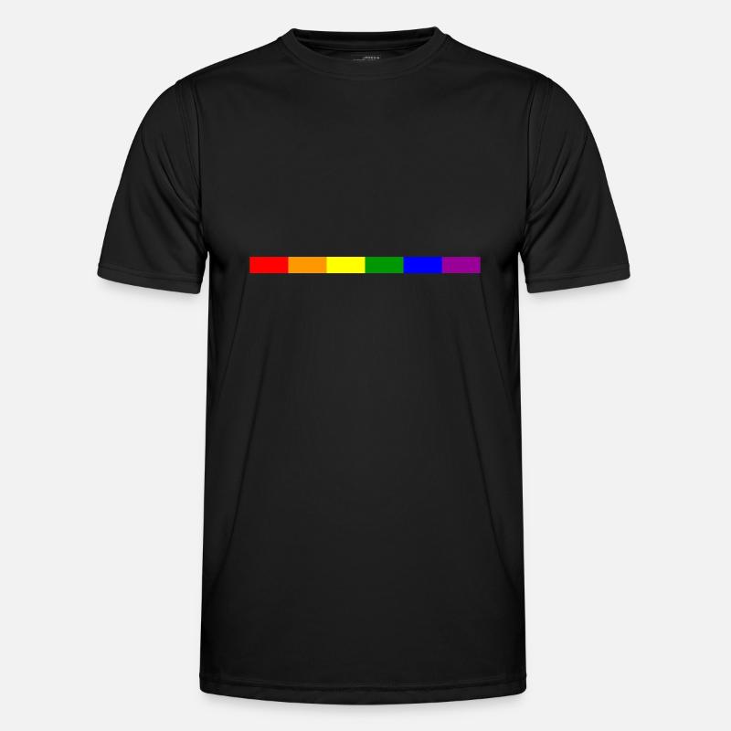 stylish re-bending - Men's Functional T-Shirt - black