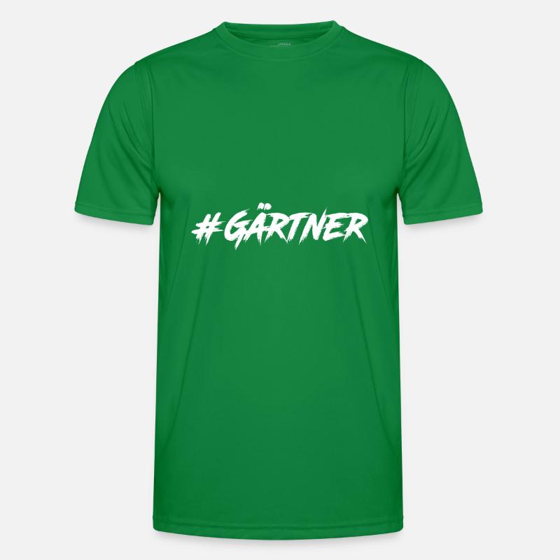 #Gärtner Männer Funktions-T-Shirt
