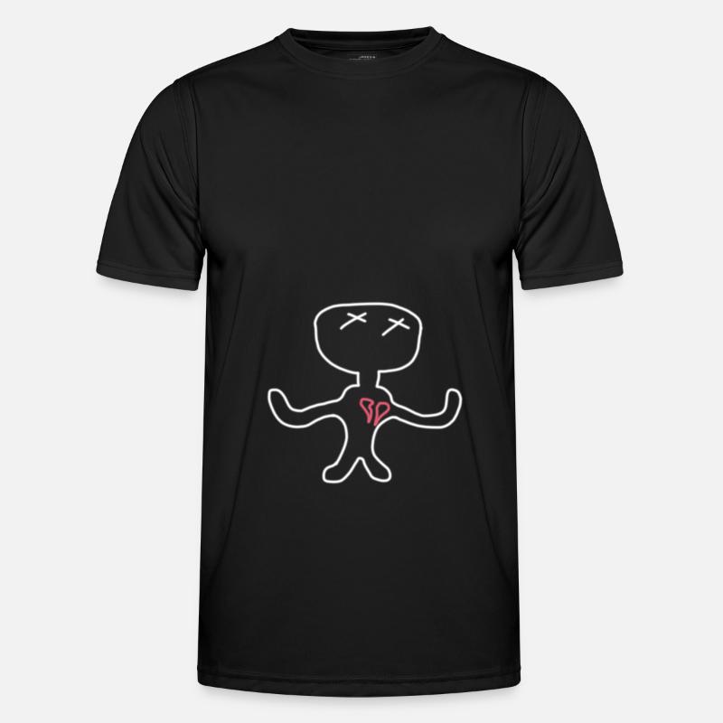 Heartbroken - Men's Functional T-Shirt - black