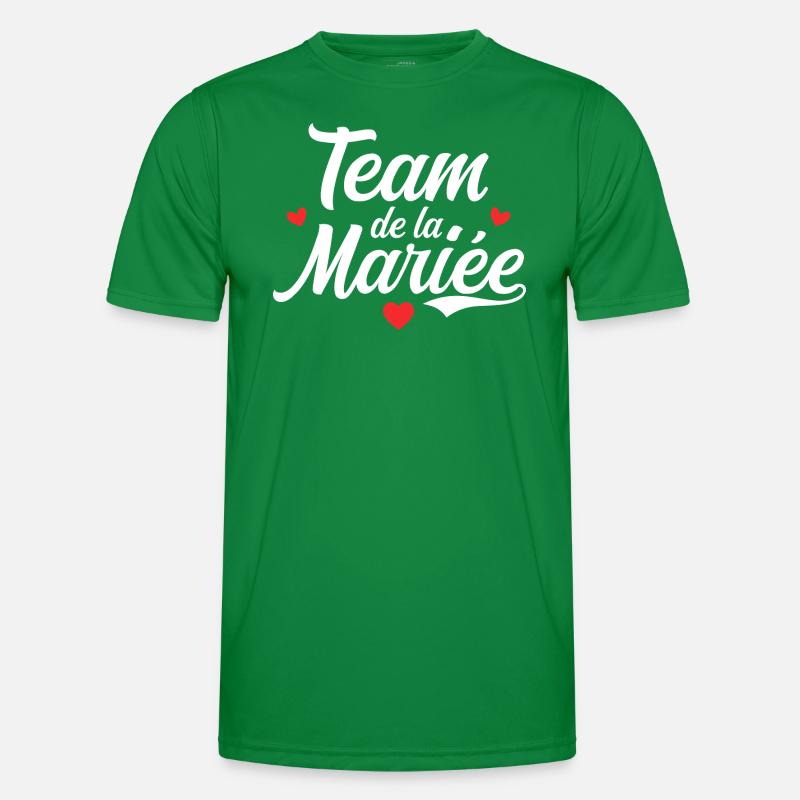 Team De La Mariée T-shirt sport Homme