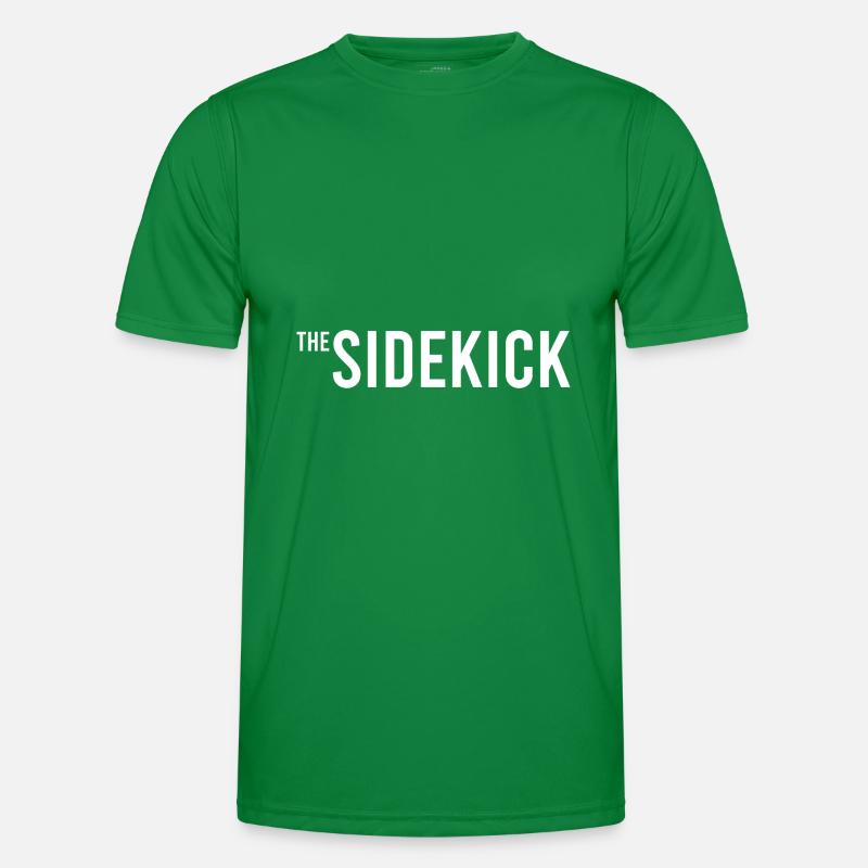 Der Sidekick. Superheld passende Kostüm Comic Vint Männer Funktions-T-Shirt