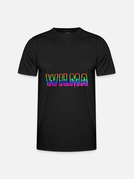 wilma rs rainbow - Men's Functional T-Shirt - black