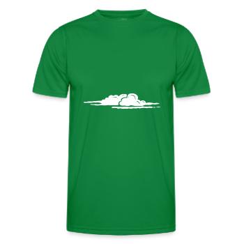 Cloud - Men's Functional T-Shirt - kelly green - Front - AI Model Male 178 dark (178cm)