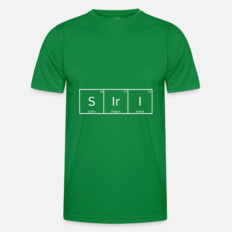 Siri Name First Name Chemistry Periodic Table Elements Men's Functional T-Shirt