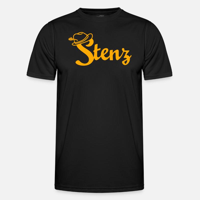 stenz gelb Männer Funktions-T-Shirt