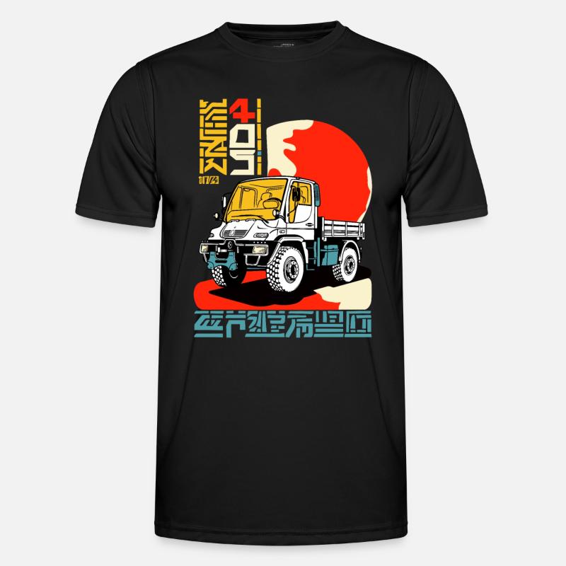Unimog - Oldtimer - Offroad - Universal Motorgerät Männer Funktions-T-Shirt