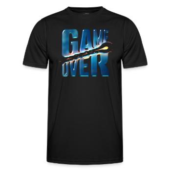 GAME OVER GEL - T-shirt sport Homme - noir - Devant - AI Model Male 178 dark (178cm)