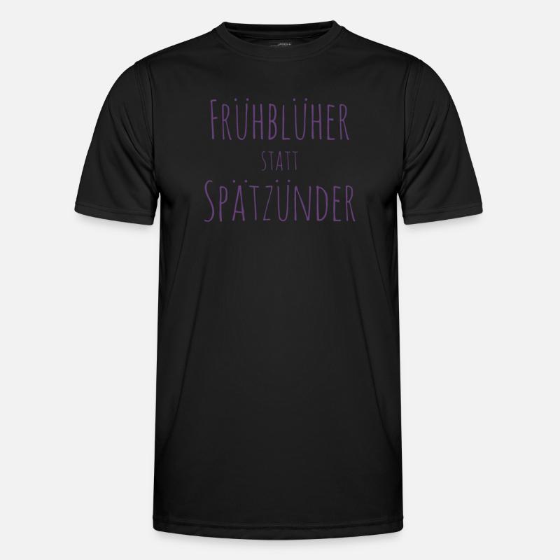 Frühblüher statt Spätzünder Männer Funktions-T-Shirt