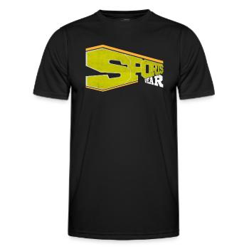 Sports - T-shirt sport Homme - noir - Devant - AI Model Male 178 dark (178cm)