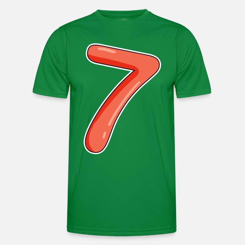 Sieben Männer Funktions-T-Shirt