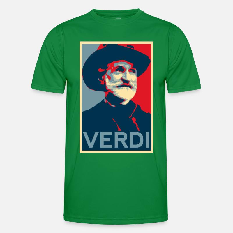 Giuseppe Verdi Männer Funktions-T-Shirt