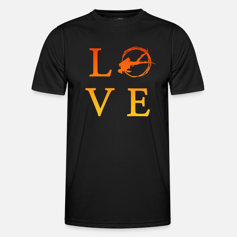 tauchen Männer Funktions-T-Shirt